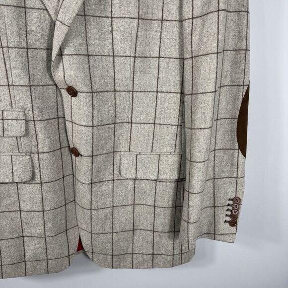 STUNNING Vitale Barberis Canonico 44 Blazer Wool Custom for Alec Ogletree READ - Picture 5 of 16